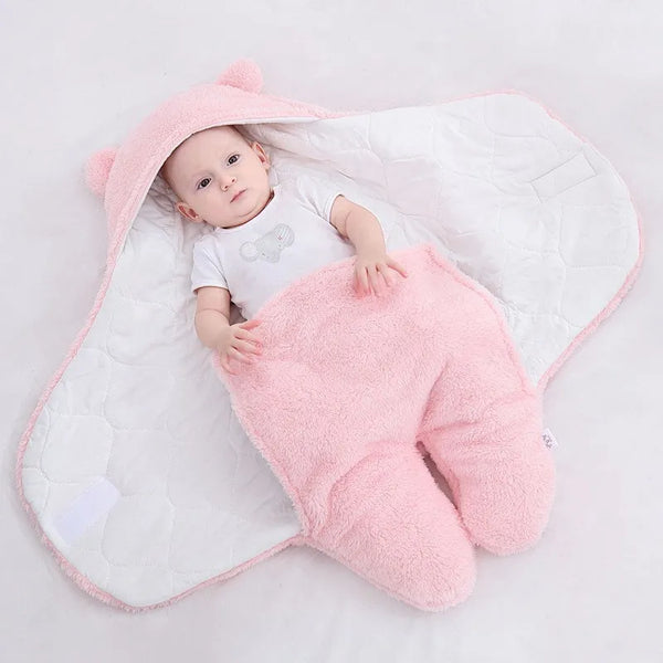 Ultra Soft Baby Swaddle Sleeping Bag (Winter/Autumn)