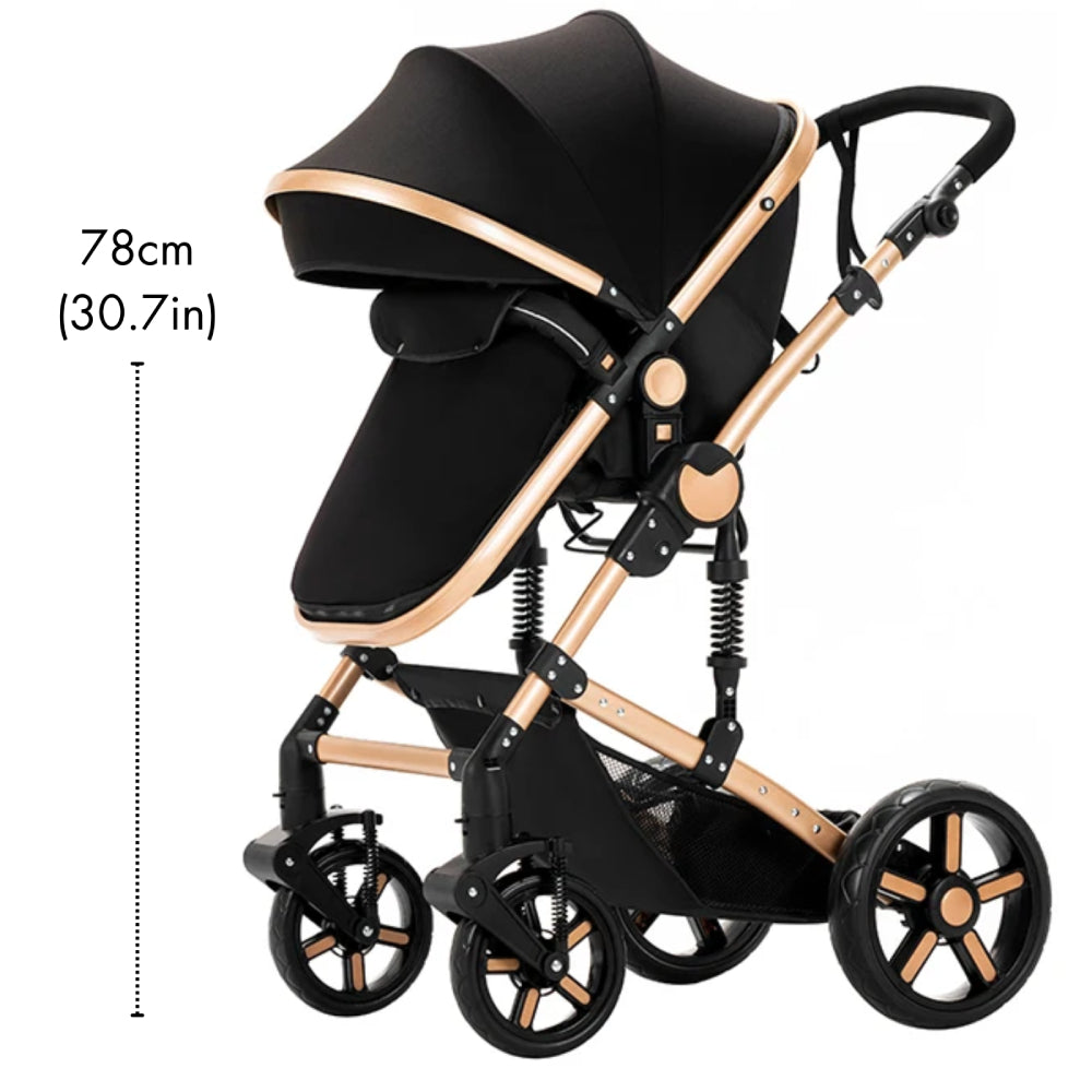 Premium 2-in-1 Baby Stroller