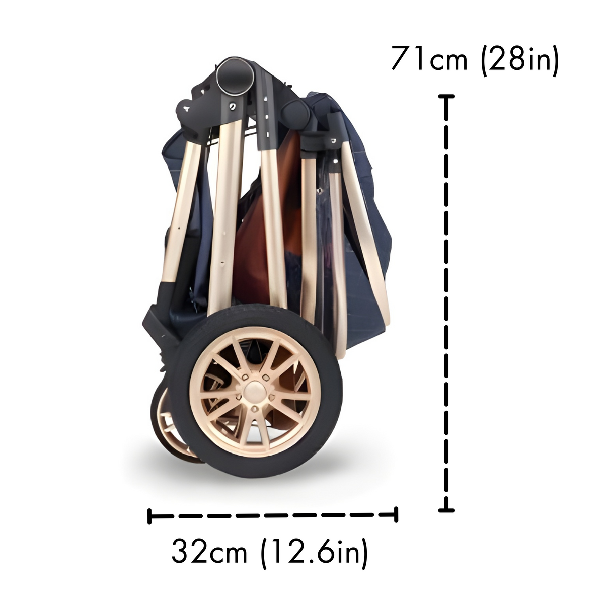 Luxury 2-in-1 Baby Stroller