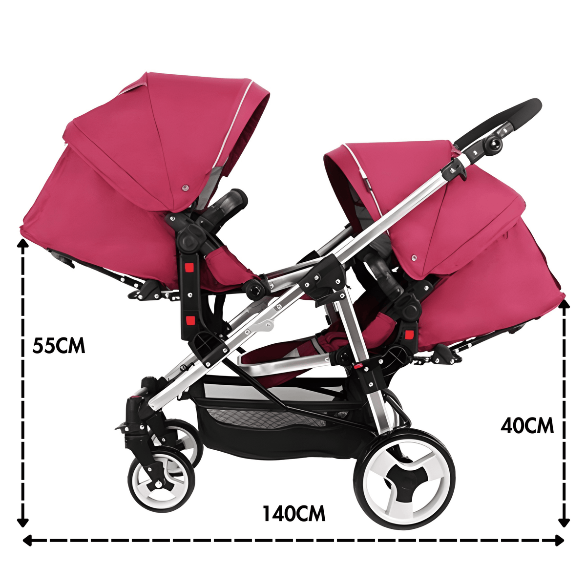 Supreme Twin Baby Stroller