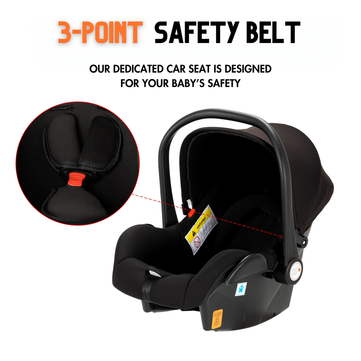 3 point safety belt