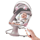 3-in-1 Automatic Baby Swing Chair in pink