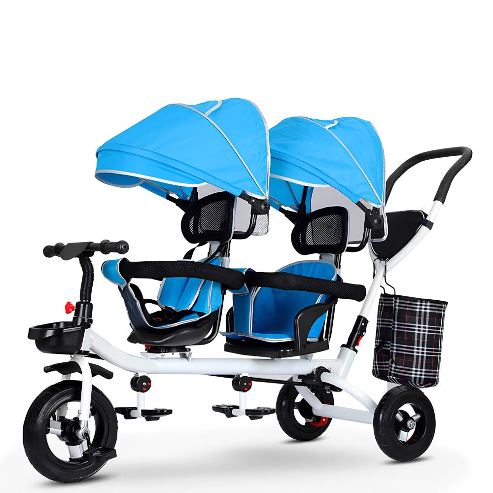 Kids Bike 4 in 1 Trike Toddlers Tricycle Bike Kiddies Bicycle Strollers Prams