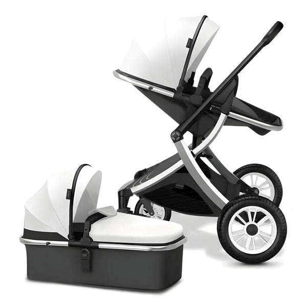 Deluxe Leather (Special Edition) 2-in-1 Baby Stroller