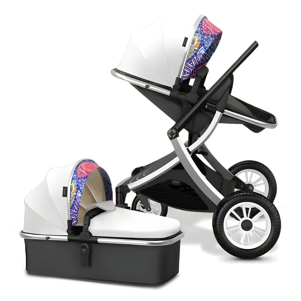 Deluxe Leather (Special Edition) 2-in-1 Baby Stroller