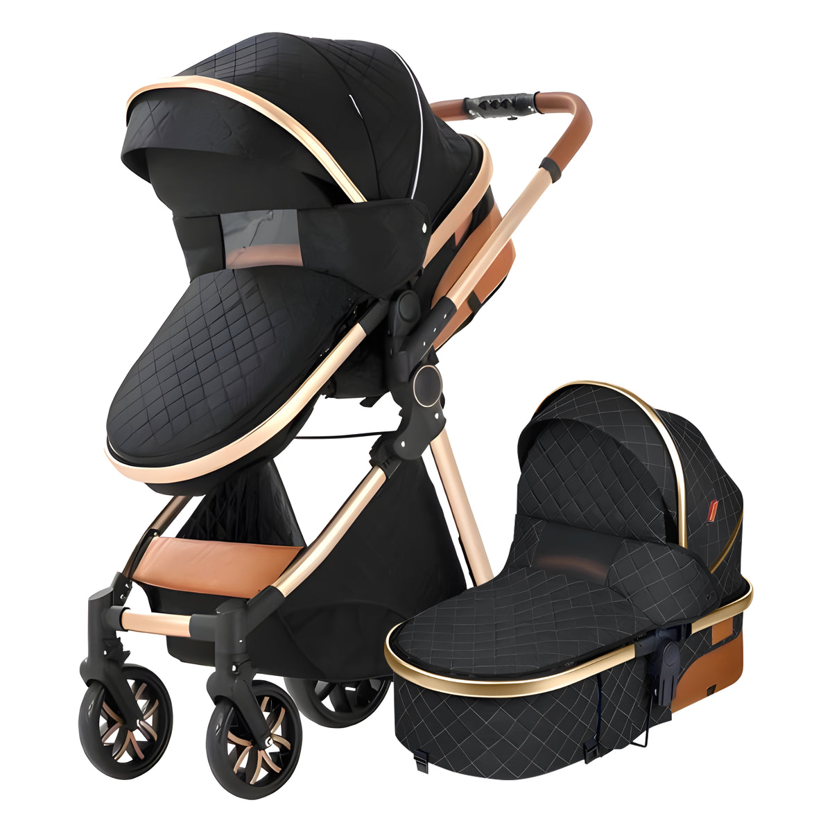 Luxury Baby Buggy Sets Foldable Luxury Baby Strollers Set For