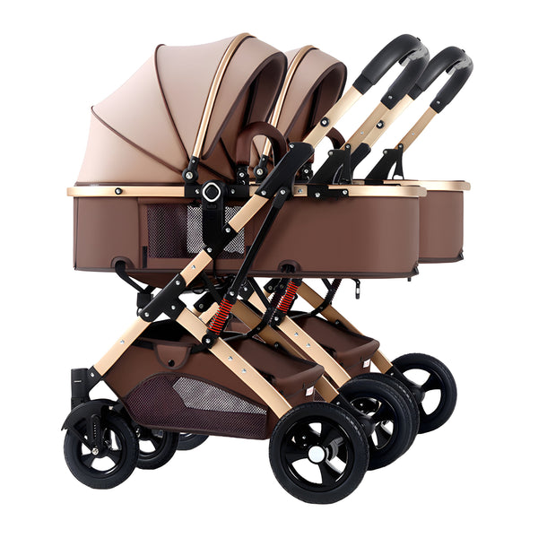 Double Stroller Infant Double Pram Travel Pushchair Stroller Strollers Prams