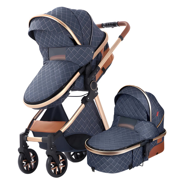 Luxury 2-in-1 Baby Stroller