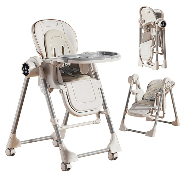 Electric 2-in-1 Baby High Chair & Rocking Chair