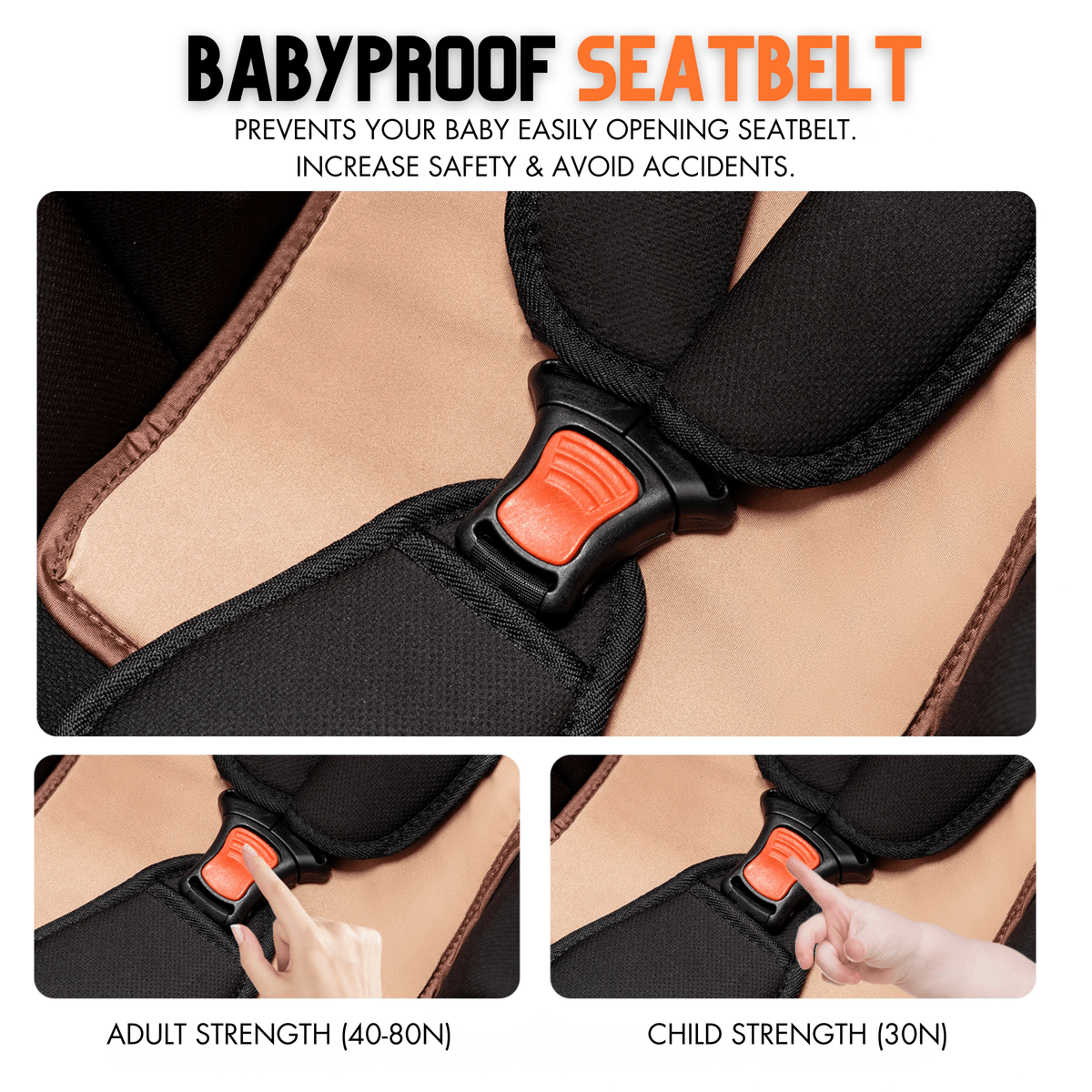 Babyproof seatbelt
