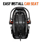 Easy install car seat