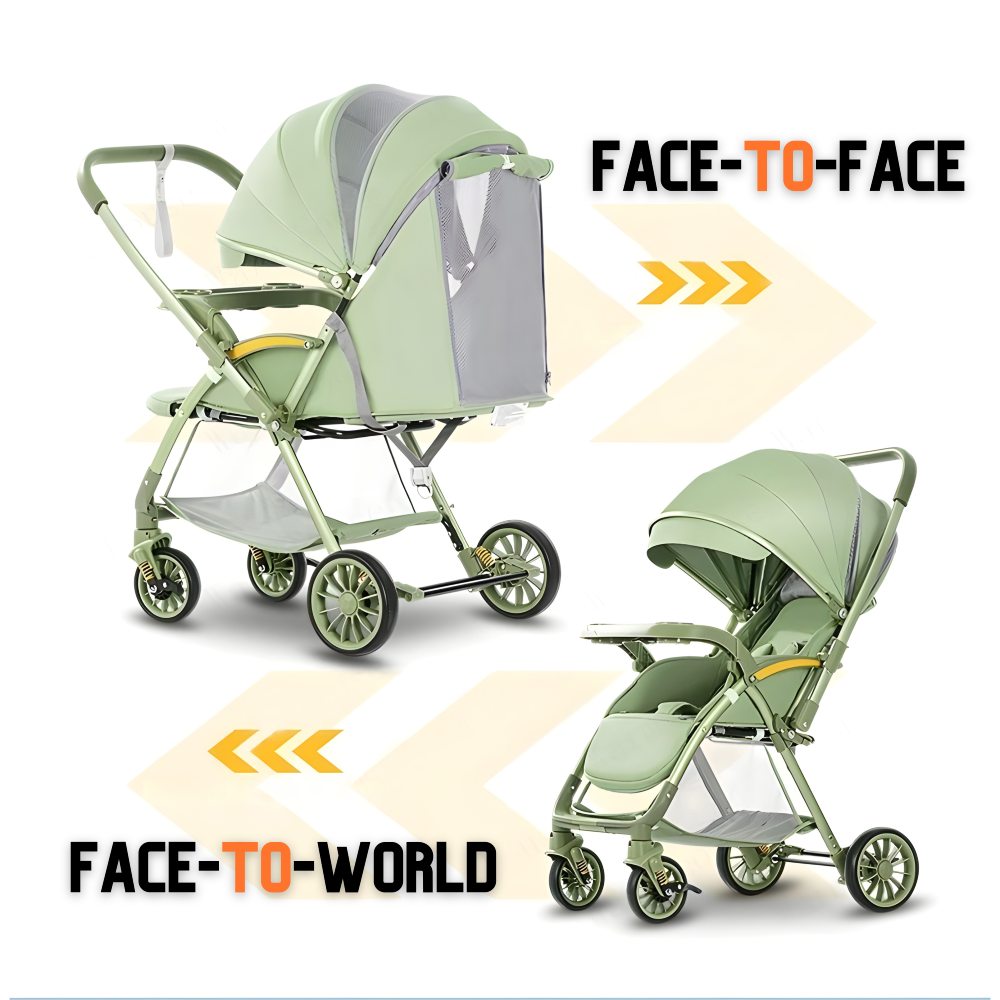 LuxeBreeze Lightweight Stroller