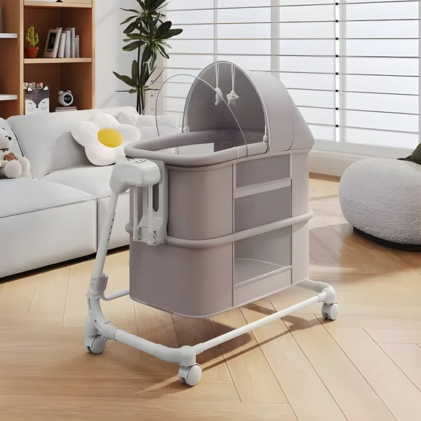 Auto-Swing 4-in-1 Premium Baby Bedside Sleeper