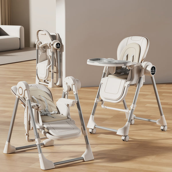 Electric 2-in-1 Baby High Chair & Rocking Chair
