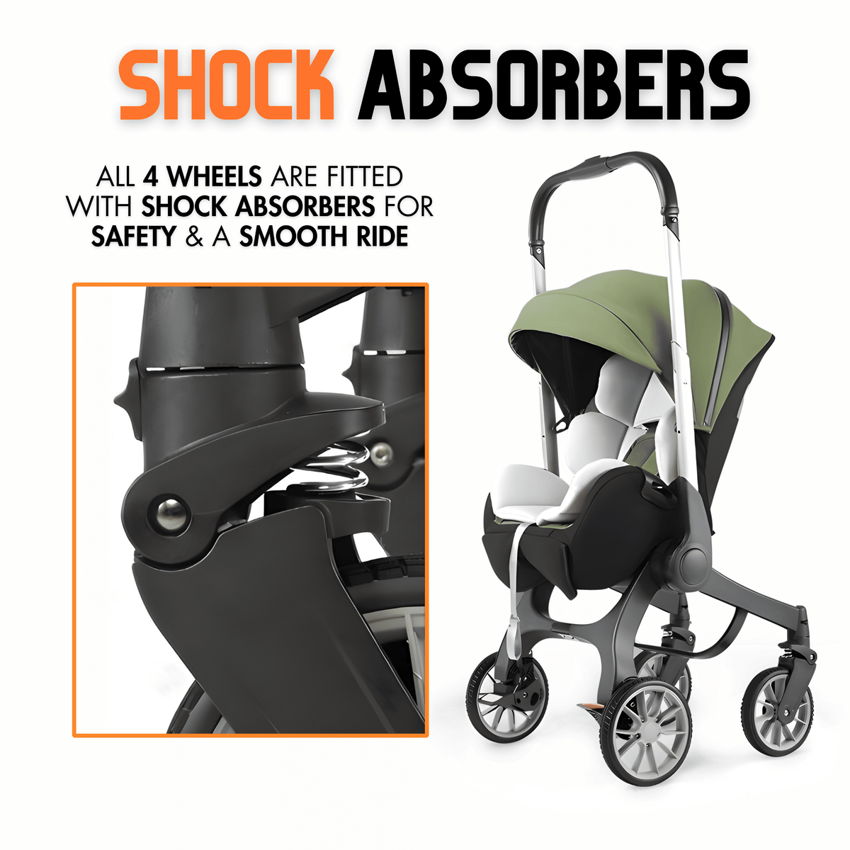 Omni 4-in-1 Baby Stroller