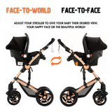 Double face style stroller