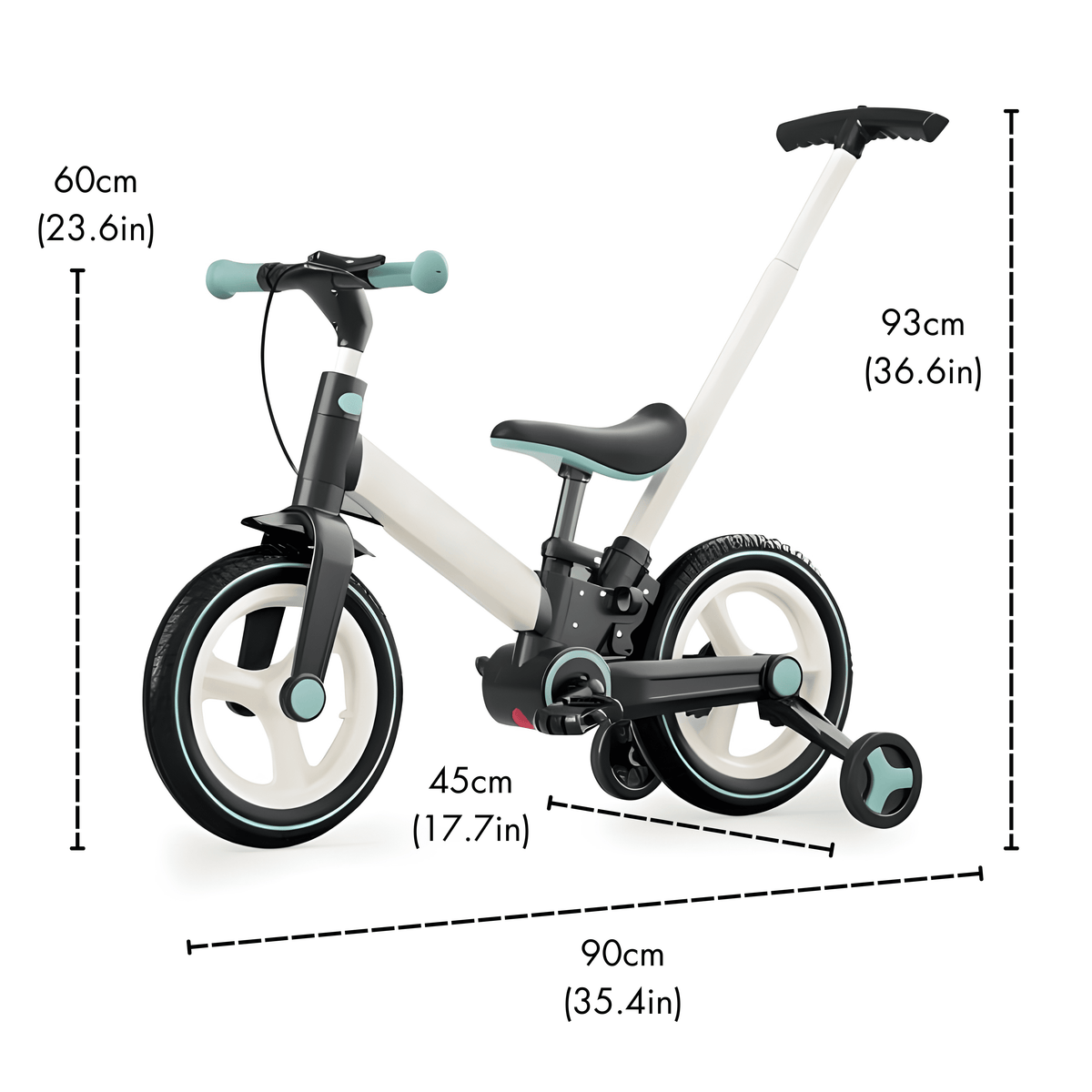 Mini Maverick Rider 5-in-1 Folding Bike