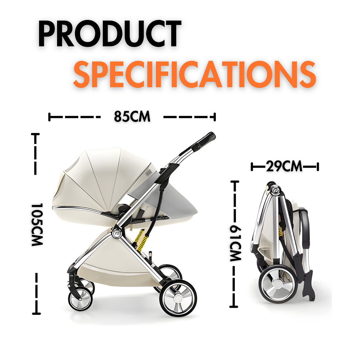 Royal 2-in-1 Baby Stroller