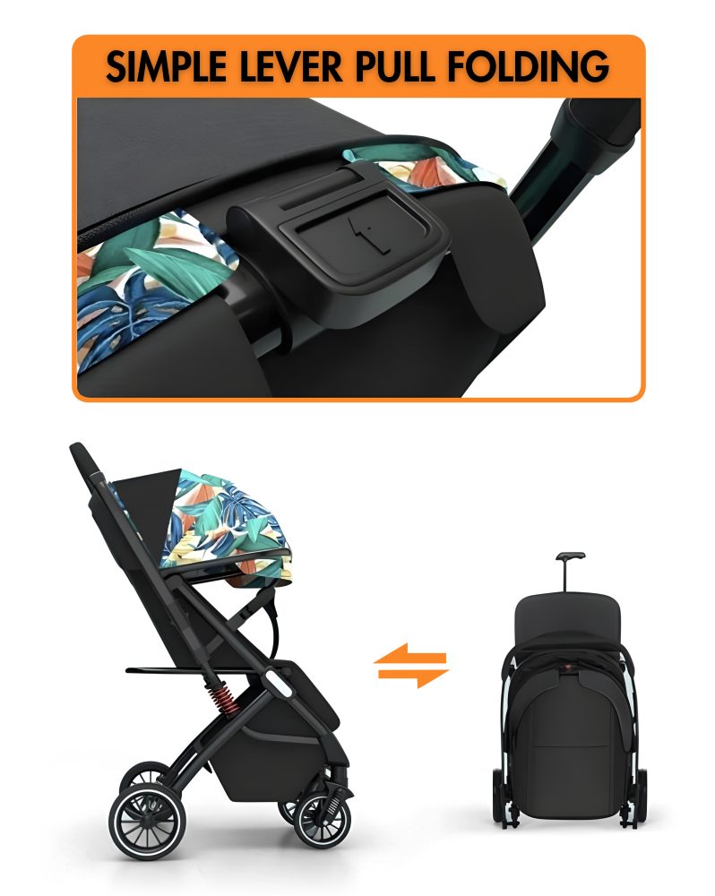 NimbusGlide Lightweight Stroller