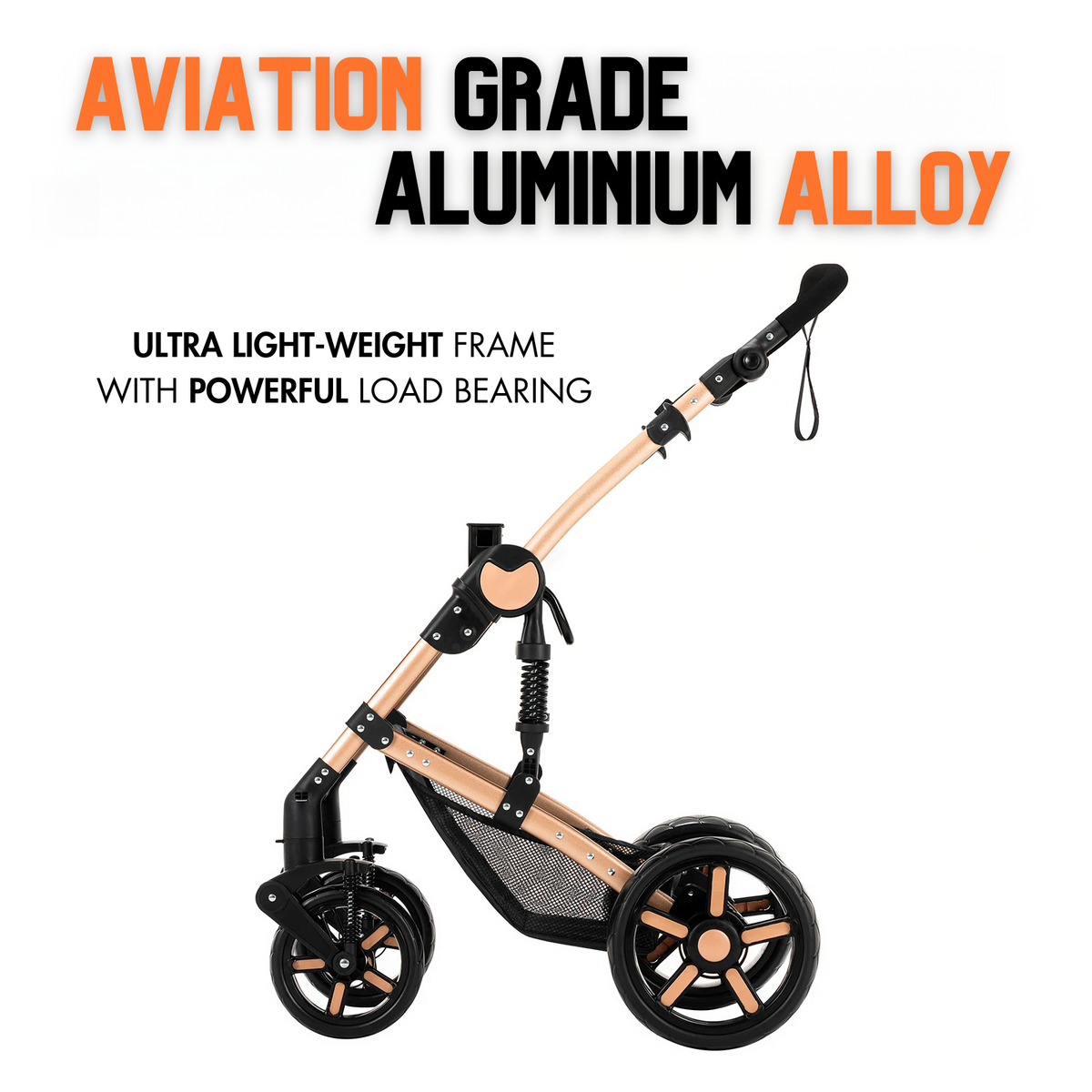 Premium 2-in-1 Baby Stroller