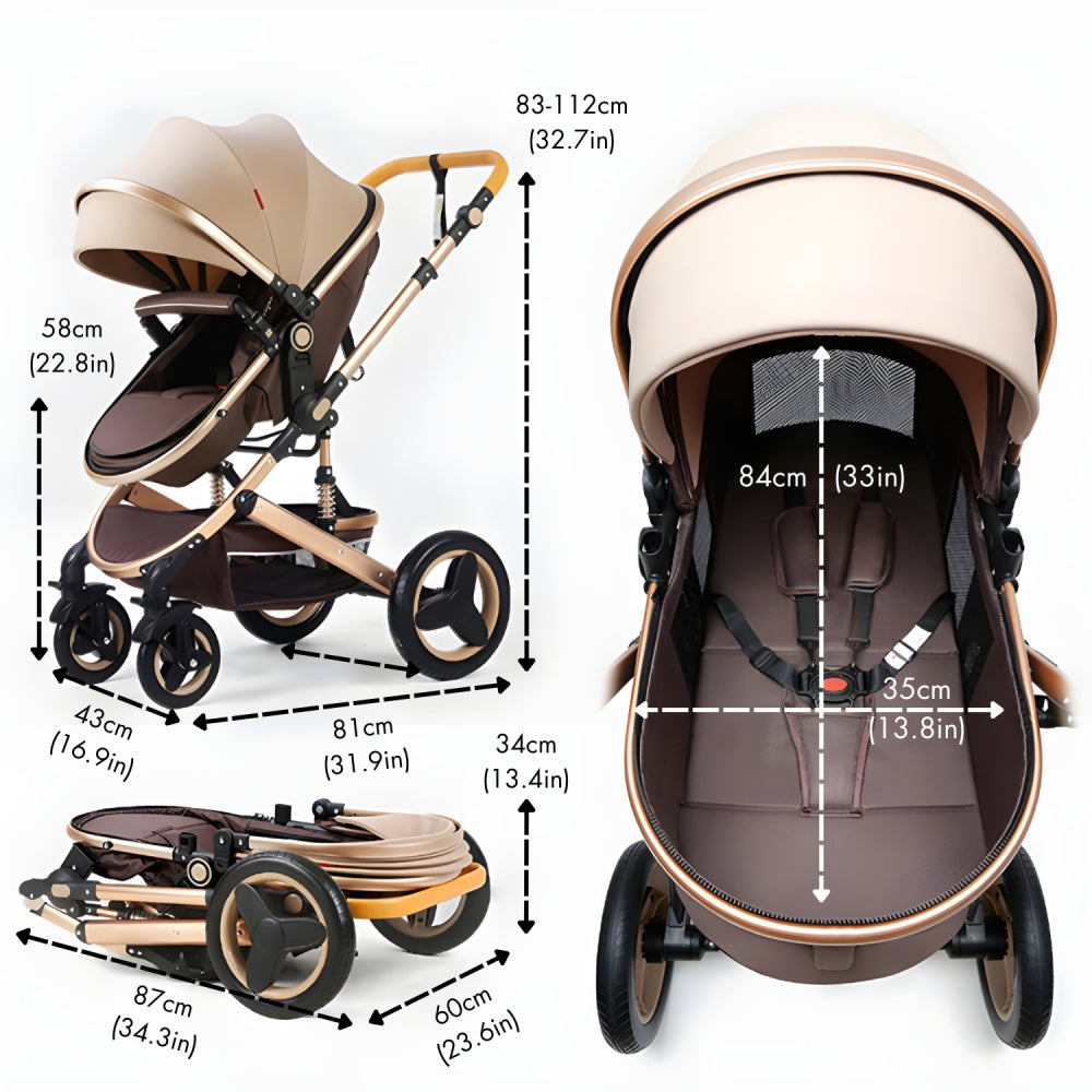 Premium Special Edition 2-in-1 Baby Stroller