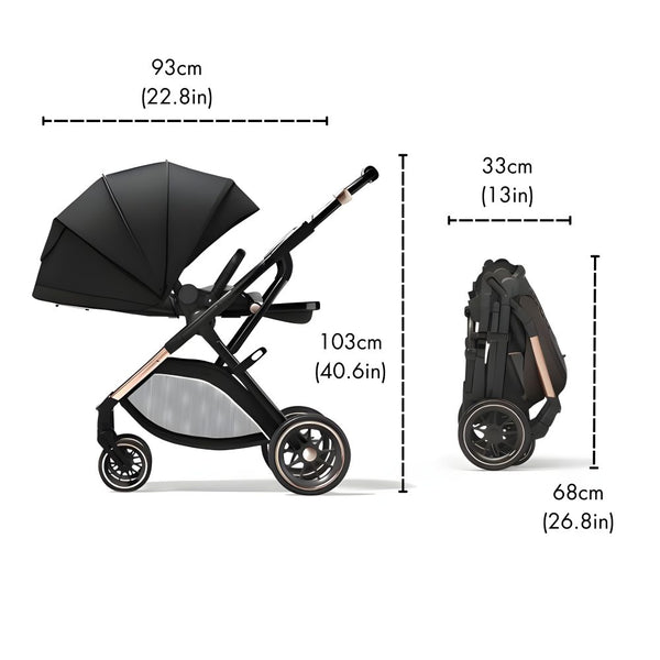 HarmonyMove Lightweight Stroller