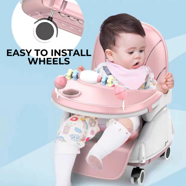 Deluxe Portable Baby High Chair