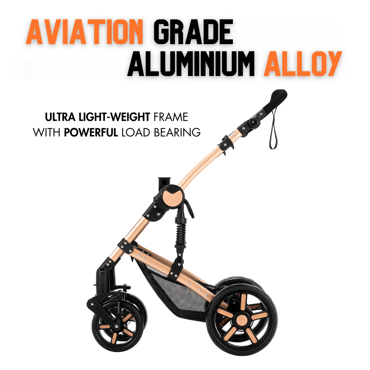 Premium 3-in-1 Baby Stroller